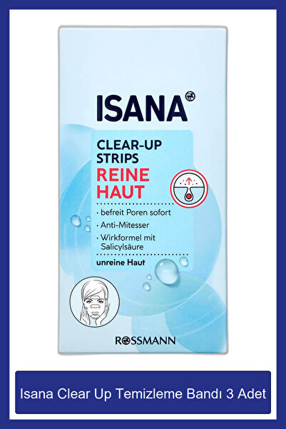 ISANA شريط تنظيف كلير اب 3 قطع