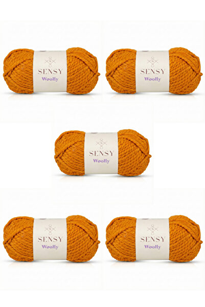 SENSY Μάλλινο νήμα πλεξίματος 5 τεμαχίων για χειροποίητο πλέξιμο, νήμα για κα...