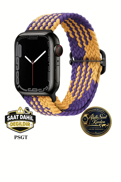 PSGT Apple Watch Uyumlu Seri 1/2/3/4/5/6/se/7/8/9 38/40/41mm - S10-11(42MM) K...