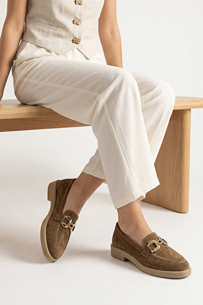 Ziya , Γυναικεία παπούτσια Γνήσιο Δέρμα μοκασίνια 161359Z706 Καραμέλα