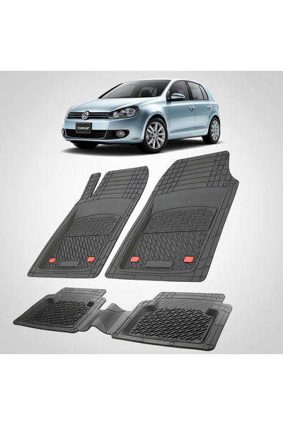 TEAMCAR Covorașe auto compatibile Volkswagen Golf VI Hatchback 2008-2012 |   ...