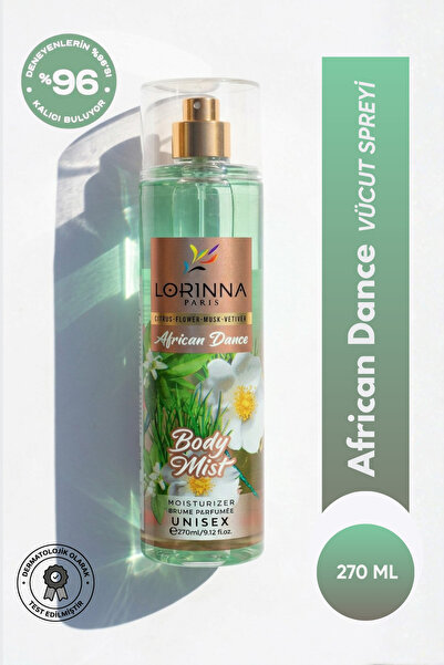 Lorinna Paris African Dance 270 ml Body Mist