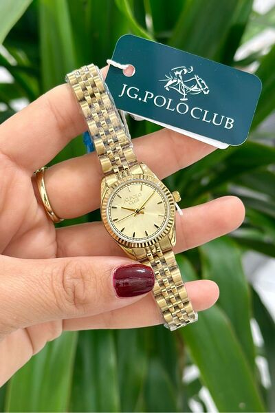 JG. Polo Club Orijinal Çelik Kasa Çelik Kordon Su Geçirmez 2 Yıl Garantili Ka...