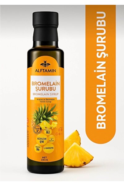ALFTAMİN Bromelain Şurubu 250 ml
