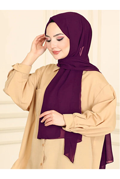 asia collection Plain Chiffon Shal