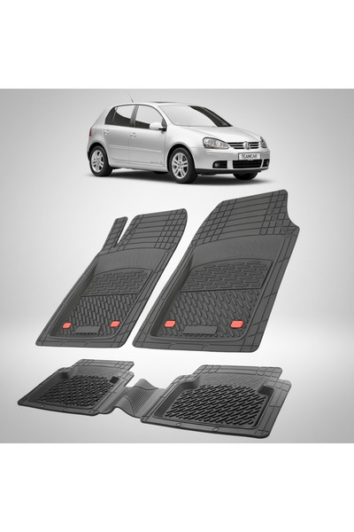 TEAMCAR Covorașe auto compatibile Volkswagen Golf 5 2003-2009 |   Negru