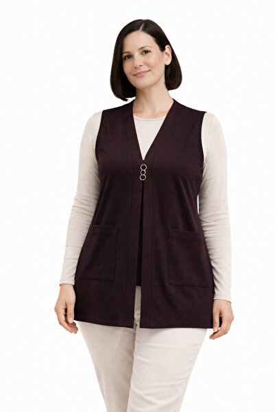 Mutlu City Women's Simple Pattern Combed Cotton Mother's Vest for Middle Ages...