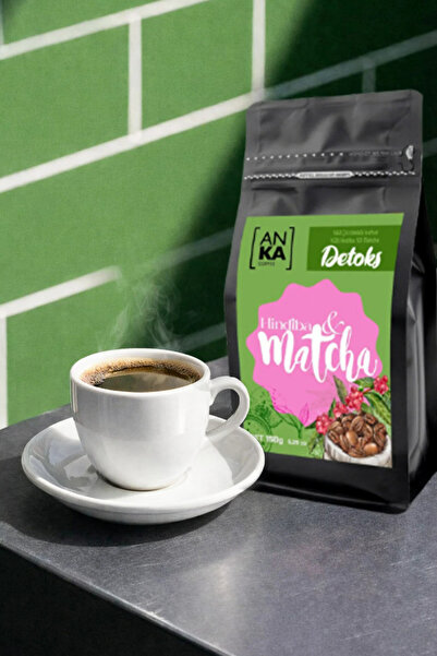 Anka Coffee Lab Hindiba & Matcha Karışımı Toz İçecek Pratik Kullanım, Bitkise...