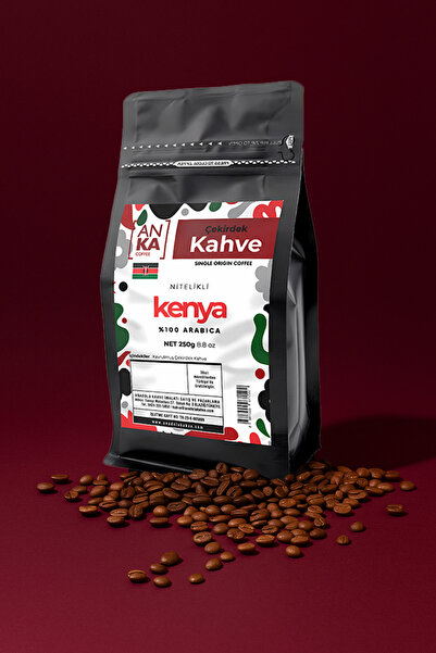 ANKA Coffee Kenya Qualified Coffee Bean 250 g – 100% Arabica, Fruity Aroma Fi...