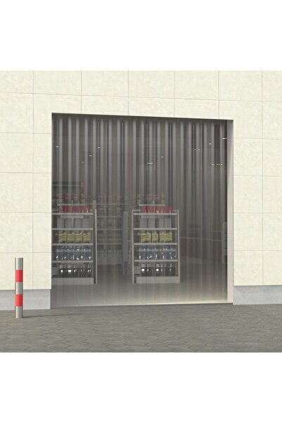 Concept Rolă de perdea din benzi, 2 mm x 200 mm, PVC, 25 m