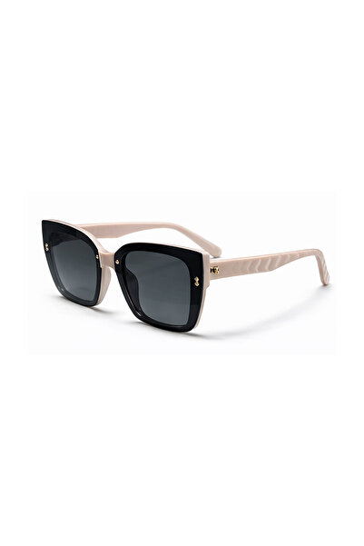 Toz Vintage Zaviel Krem Renk Polarize Cam Vintage & Retro Unisex Güneş Gözlüğü