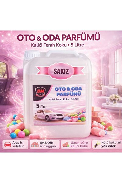 DM KİMYA 5 Litre Sakız Oto ve Oda Kokusu