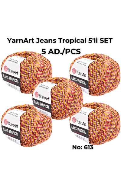 Yarnart جينز تروبيكال 5 قطع