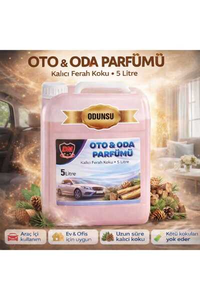 DM KİMYA 5 Litre Odunsu Oto ve Oda Kokusu