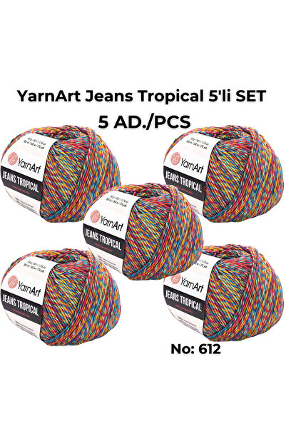 Yarnart جينز تروبيكال 5 قطع