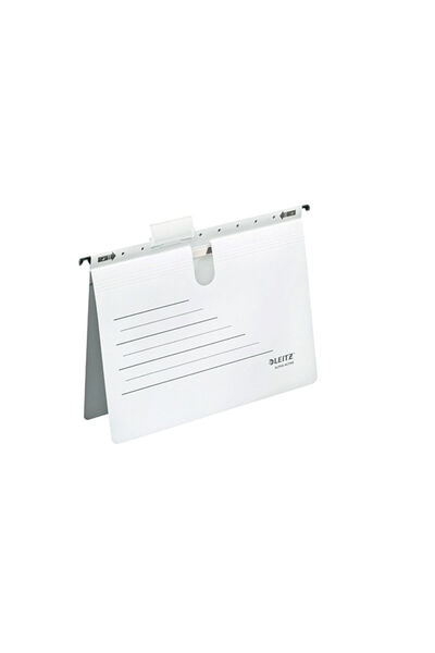 Leitz Alpha Active hanging file with rail 5 pieces/set white