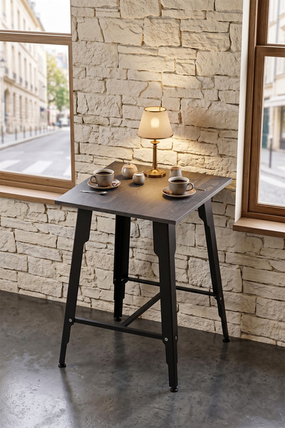 Retodesign LOTUS KARE BAR 2 SANDALYELİ TAKIM 9102
