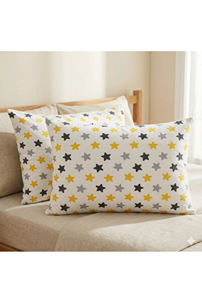 NİĞTEX Μαξιλαροθήκη με σχέδιο 50x70cm (2 τεμάχια) (Διαφανές πακέτο)