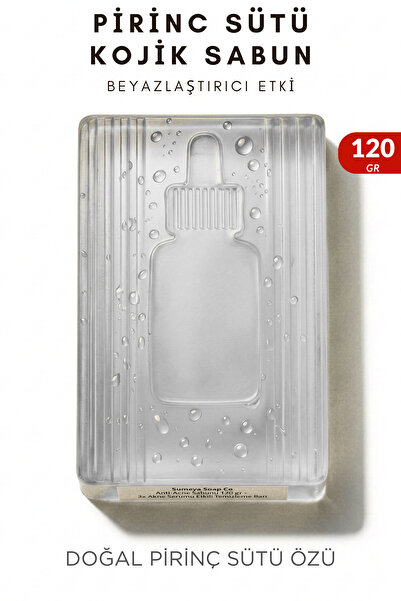 Sumeya Soap Co Leke Karşıtı Kojik Asit & Pirinç Sütü Sabunu 120 gr | Cilt Bey...