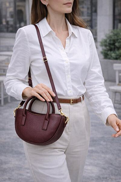 Moda Sekiz Γυναικεία καθημερινή κομψή τσάντα ώμου με λουράκι χιαστί