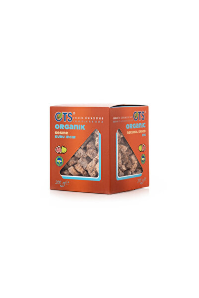 OTS Organik Kuru İncir (Kesme) 200 gr (Organik Sertifikalı, Pestisit Analizli)