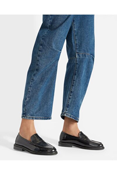 Steve Madden ADISON BLACK LEAT Kadın Siyah Loafer ADISON