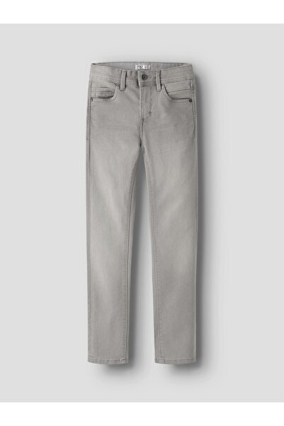 Name it Jeans im Slim Fit mit Sweat-Design