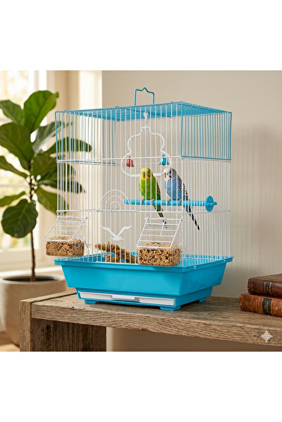 Little Friends Fatih-Pet A405 Muhabbet Kuşu Kafesi Karışık Renk ve Model
