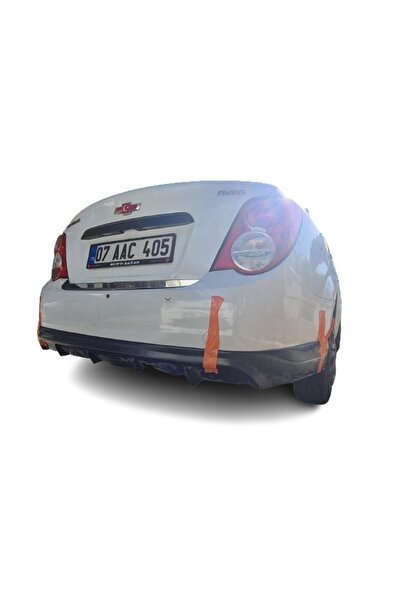 ps dizayn Chevrolet Aveo Sedan (2011-2014) Uyumlu Arka Tampon - Eki (plastik)