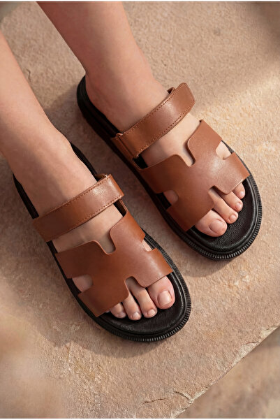 Shoebuo Γυναικείες παντόφλες Velcro Strap