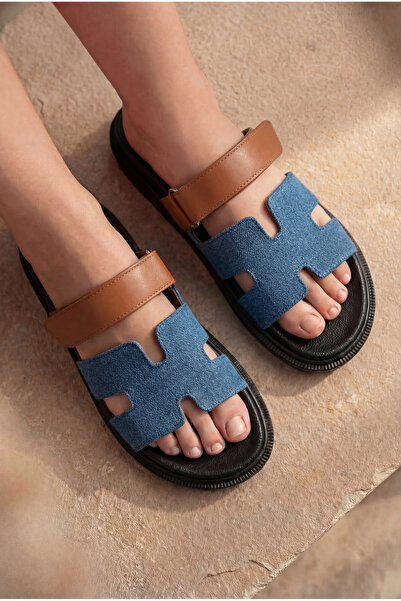 Shoebuo Γυναικείες παντόφλες Velcro Strap