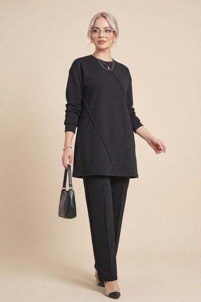 Modamorfo çimalı Διπλό Σετ - μαύρο