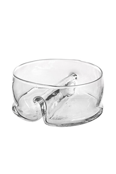ALTOM DESIGN Edna serving bowl, glass, compartmentalized, 17 cm