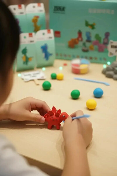 Miniso Licensed Open Clay Series Baby Dinosaur – Educational and Creative Pla...