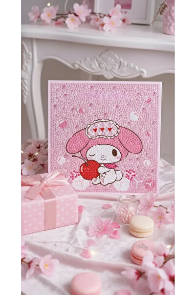 SANRIO Lisanslı Renkli Yaz Plajı Serisi Elmas Mozaik Puzzle - My Melody