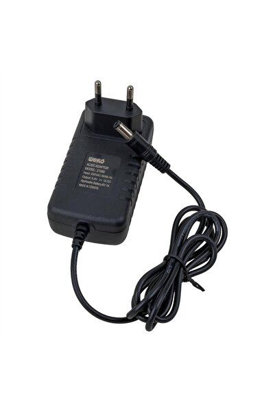 Powermaster Weko 8.4 Volt - 1 Amper 8.4 Watt 5.5*2.5 Uçlu Lityum Pil Ledli Yerli Üretim Şarj Adaptörü
