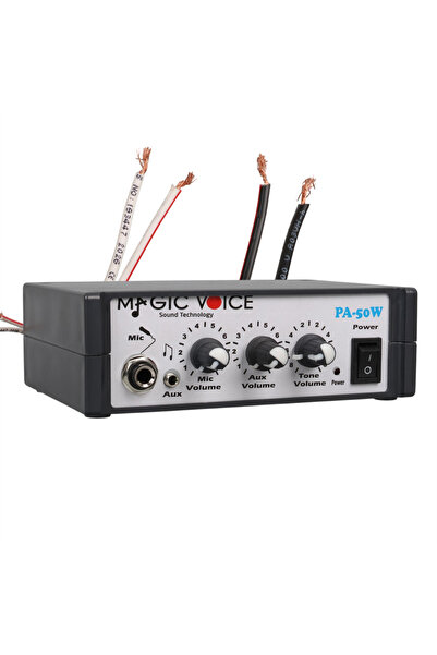Powermaster 12 Volt 40 Watt Mini Metal Kasa Pazarcı Anfisi