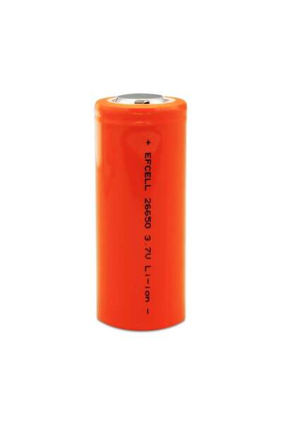 Genel Markalar 3.7 Volt 4500 Mah ICR 26650 Şarj Edilebilir Pil
