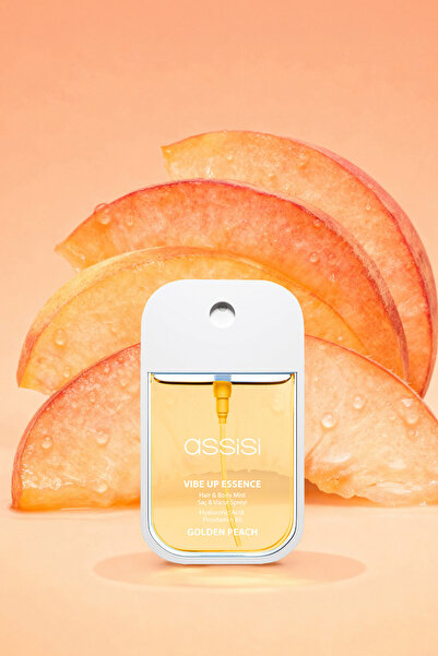 Assisi Golden Peach Hyaluronik Asit & Provitamin B5 Saç ve Vücut Spreyi 45 ml...