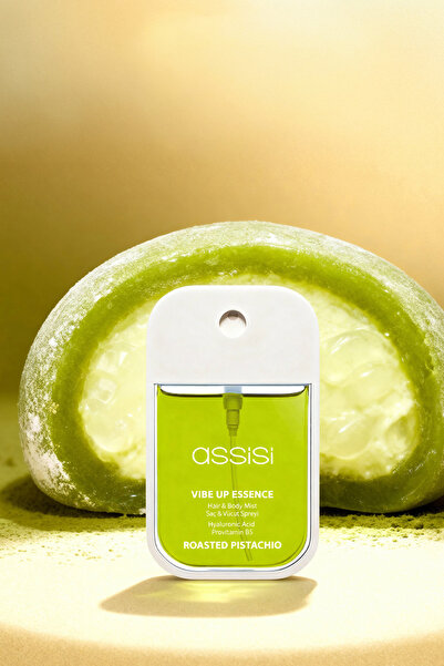 Assisi Roasted Pistachio Hyaluronik Asit Provitamin B5 Saç ve Vücut Spreyi 45...