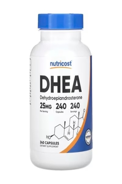 Nutricost DHEA 25 mg 240 κάψουλες -