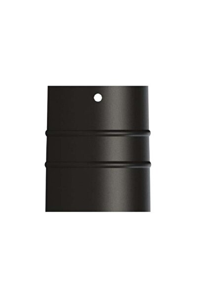 BABAS STOVE Soba Mat Siyah Emaye Soba Borusu-Boy 16/11/5 cm-çap: 13 cm