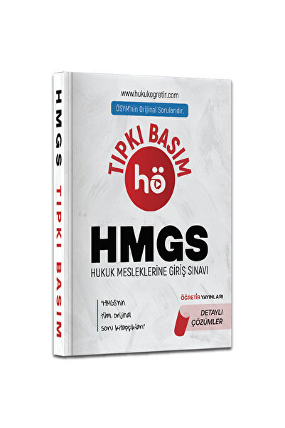 hukuk öğretir HMGS TÜM SINAVLAR DENEME SETİ ÖSYM Çıkmış Sorular ve Detay Çözü...