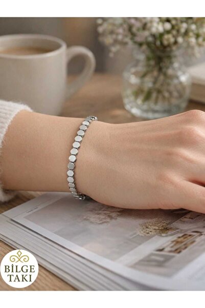 LUXURY Wisdom Jewelry Premium Hexagonal Steel Bracelet Modern and Combinable ...
