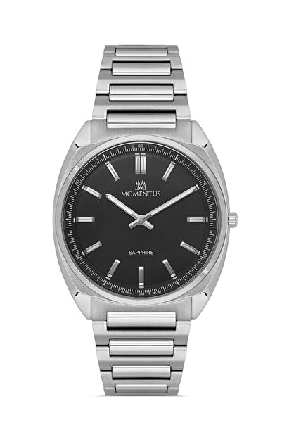 Momentus EM340S-04SS Safir Camlı Çelik Kordon Çelik Kasa 3 ATM Suya Dayanıklı...