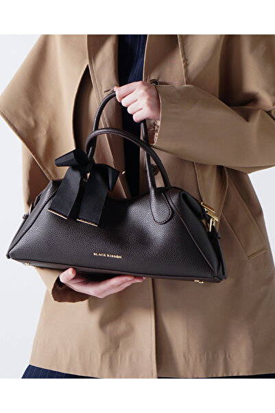 Black Ribbon Τσάντα ώμου - Μαύρο - Ψεύτικο δέρμα