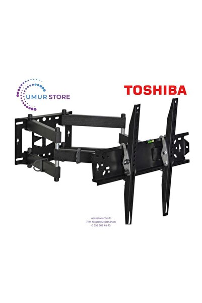 Toshiba 58U7153DB Uyumlu 58" Inç Hareketli Televizyon Duvar Askı Aparatı