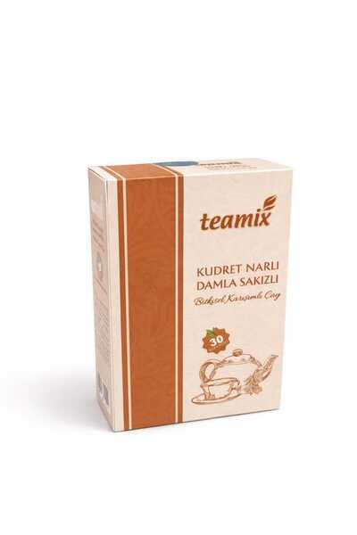 teamix Damla Sakızlı kudret narlı Bitkisel Karışımlı Çay 60 G 30 Süzen Poşet