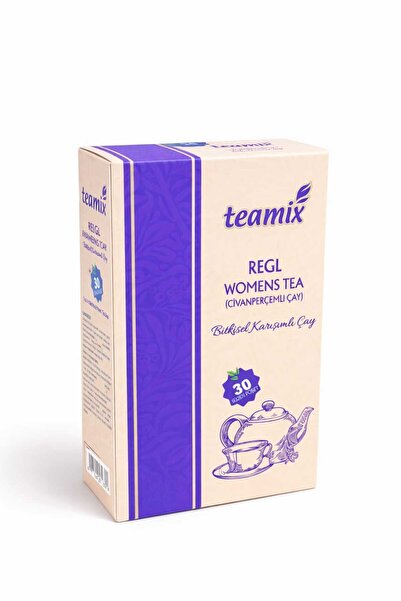 teamix Regl Tea Womens Tea doğal katkısız Bitkisel Karışımlı Çay 60 G 30 Süze...