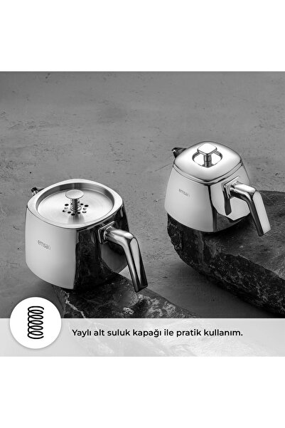 Emsan Tea Time Çaydanlık Takımı Small 0,7 Lt - 1,5 Lt